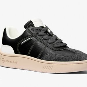 Size 8.5 Michael Kors Faux Leather Sneakers Size 8.5 NWT .